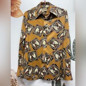 Vintage Male Dudes Button Down